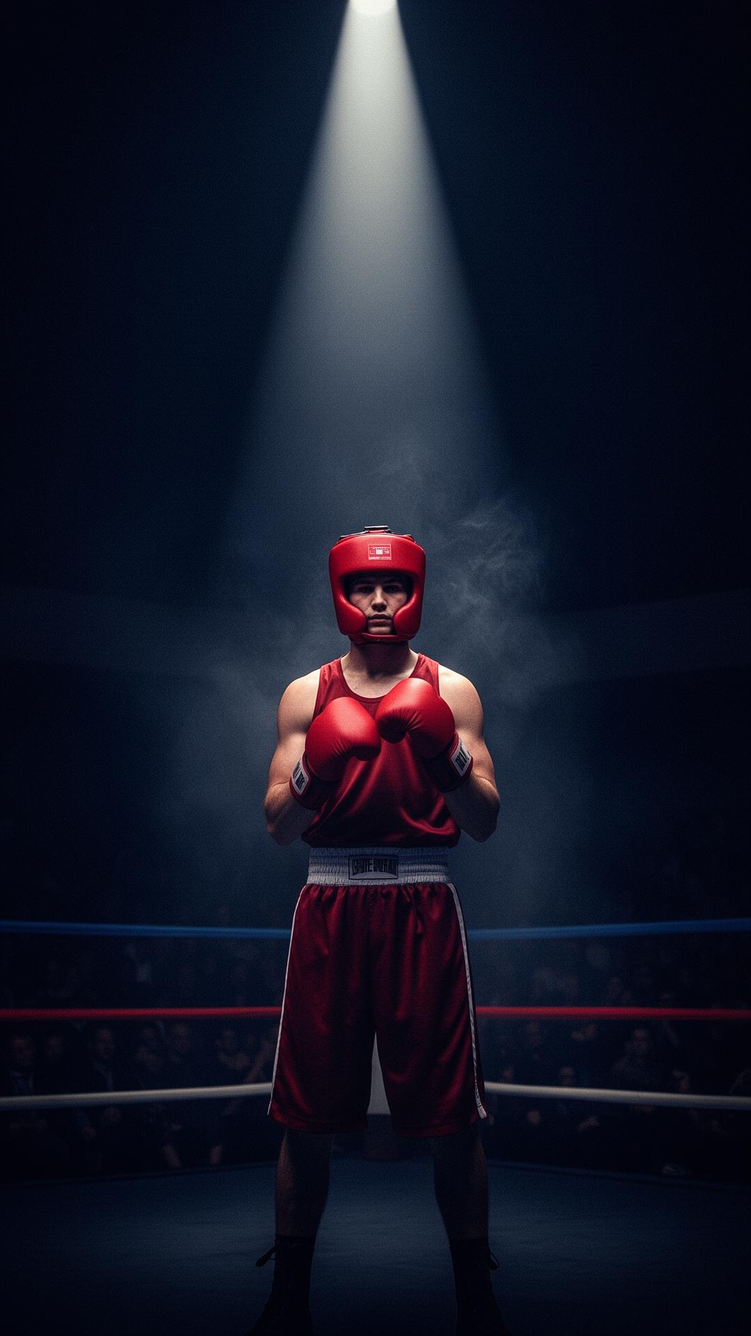 Amateur boxer under spotlight